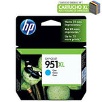 Cartucho de Tinta HP 951XL Ciano CN046AB Alto Rendimento - CartuchoNet
