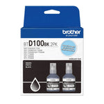 Kit 02 Garrafas de Tinta Brother BTD1002PK Preto