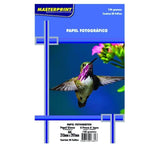 Papel Fotográfico Glossy A4 120G Master Print 20 Folhas