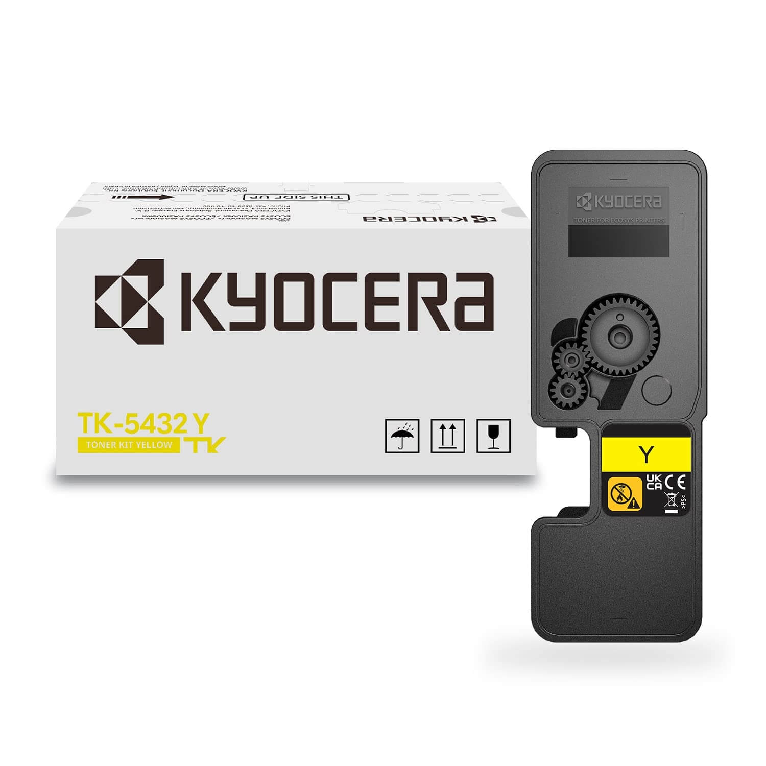 Toner Kyocera TK 5432Y Amarelo - CartuchoNet