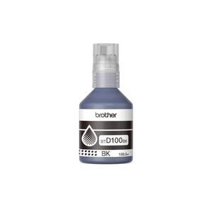 Garrafa de Tinta Brother BTD100BK Preto