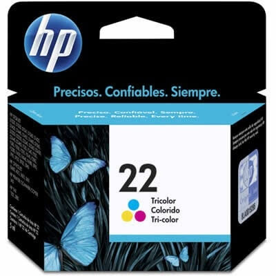 Cartucho de tinta HP 22 Colorido C9352AB - CartuchoNet