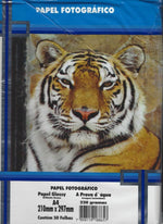 Papel Fotográfico A4 230G Master Print 50 Folhas