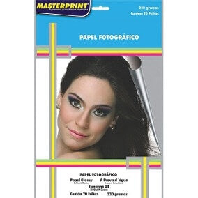 Papel Fotográfico Neutro A4 230g PP 20 Folhas - CartuchoNet