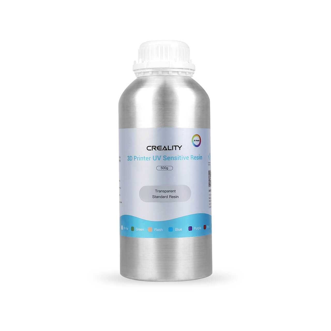 Resina Rígida Creality Standard Plus 500g Transparente - CartuchoNet