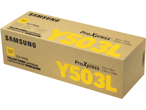 Toner Samsung CLT-Y503L Amarelo Alto Rendimento - CartuchoNet