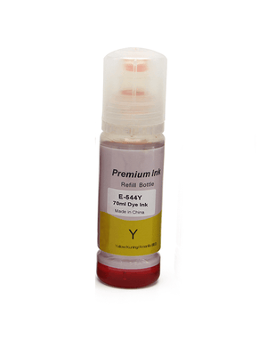 Compatível Refil de Tinta p/ Epson T544 T544420 Amarelo 65ml G&G