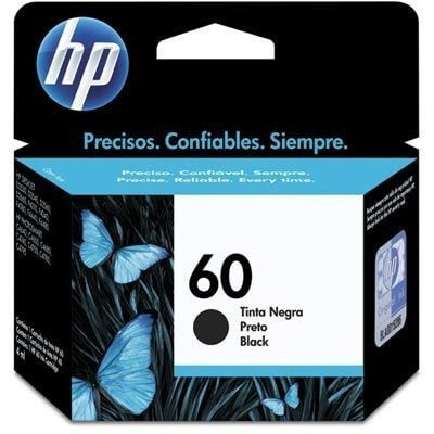 Cartucho de Tinta HP 60 Preto CC640WB - CartuchoNet