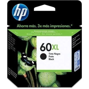 Cartucho de Tinta HP 60XL Preto CC641WB Alto Rendimento - CartuchoNet