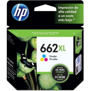Cartucho de Tinta HP 662XL Colorido CZ106AB - CartuchoNet