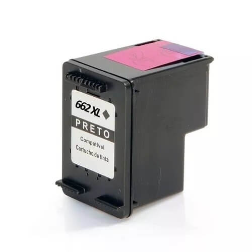 Cartucho de Tinta Compatível Master Print 662XL Preto p/ HP CZ105AB 11ml - CartuchoNet