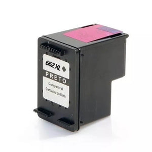 Cartucho de Tinta Compatível Master Print 662XL Preto p/ HP CZ105AB 11ml - CartuchoNet