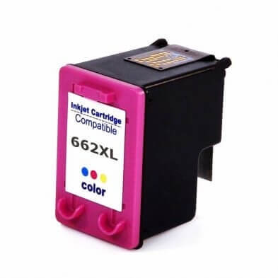 Cartucho de Tinta Compatível Top Jet 662XL Colorido p/ HP CZ106AB - CartuchoNet