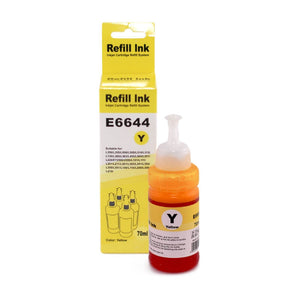 Refil Tinta p/ Epson T664420 Amarelo 70ml Lotus Compatível