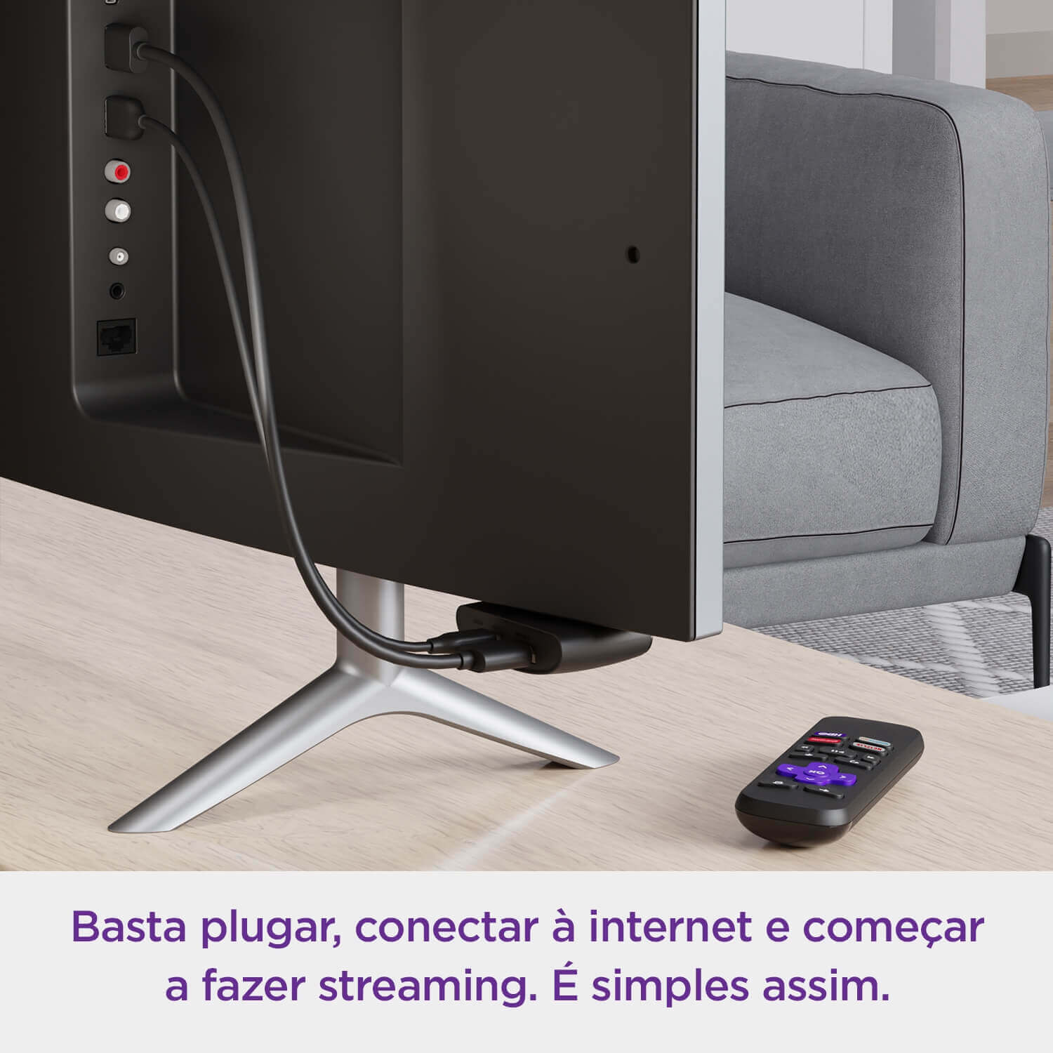 Roku Express Streaming player Full HD - 3930BR - CartuchoNet