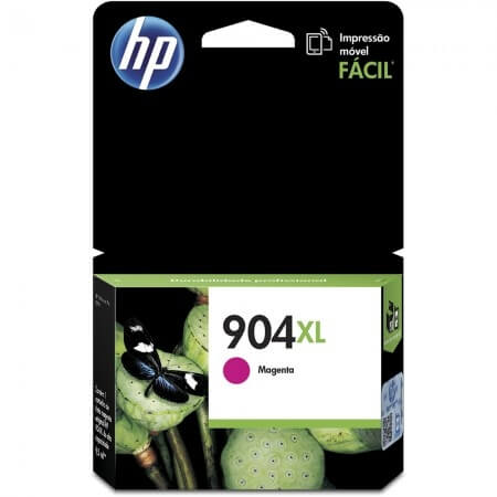 Cartucho de Tinta HP 904XL Magenta T6M08AL Alto Rendimento - CartuchoNet