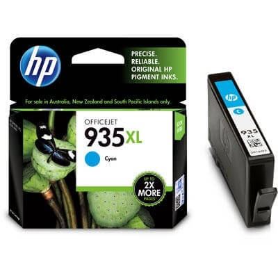 Cartucho de Tinta HP 935XL Ciano C2P24AB Alto Rendimento - CartuchoNet