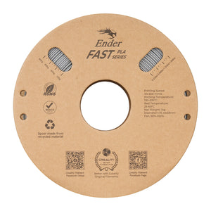 Filamento Creality Ender Fast PLA 1,75mm 1Kg Prata