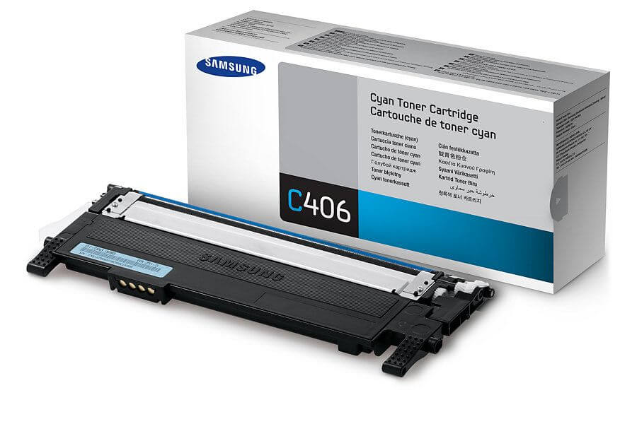 Toner Samsung CLT-C406S Ciano 3