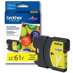 Cartucho Tinta Brother LC-61Y Amarelo - CartuchoNet