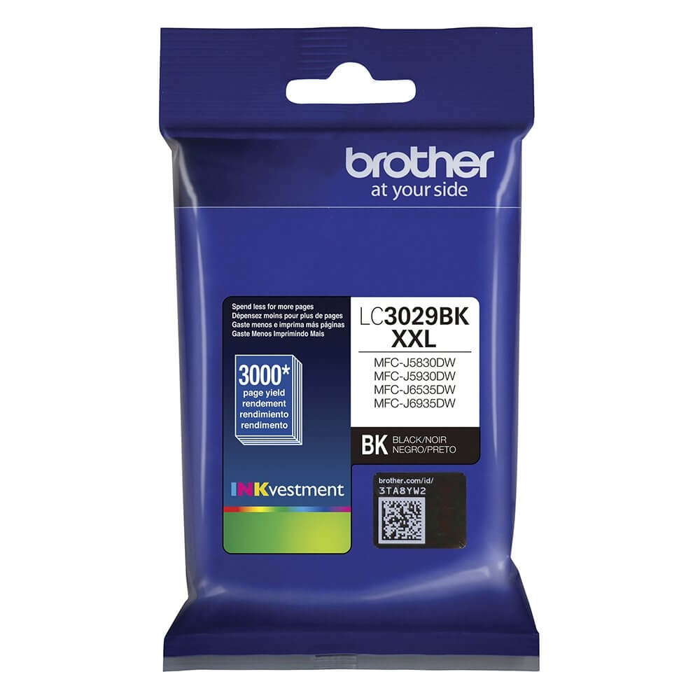 Cartucho de Tinta Brother LC 3029 BK Preto p/ 6935 - CartuchoNet