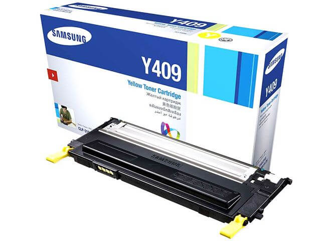 Toner Samsung CLT-Y409S Amarelo - CartuchoNet