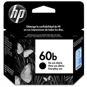 Cartucho de tinta HP 60b Preto Everyday CC636WB - CartuchoNet