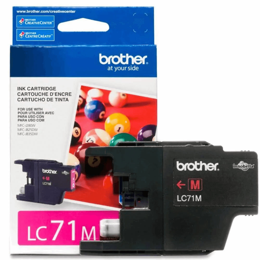 Cartucho Tinta Brother LC-71M Magenta