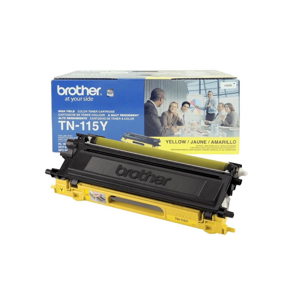 Toner Brother TN-115Y Amarelo Original - CartuchoNet