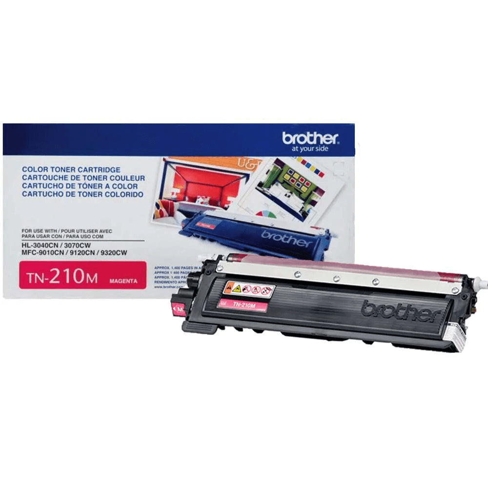 Cartucho Toner Brother TN-210M Magenta - CartuchoNet