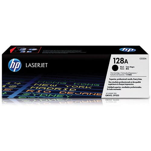 Cartucho Toner HP 128A Laserjet CE320A - CartuchoNet