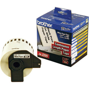 Etiqueta Brother 62mmx30,48m DK-2205 - CartuchoNet