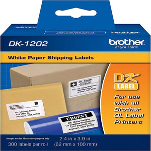 Etiqueta Brother DK-1202 62x100mm - CartuchoNet