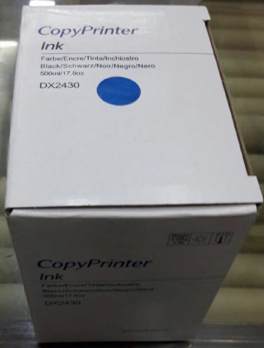 Tinta Compatível p/ Duplicadora Ricoh DX2430 500ml Azul CopyPrinter Und - CartuchoNet
