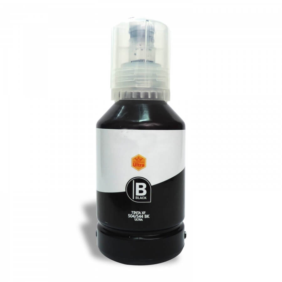 Refil Tinta Compatível p/ Epson T504 Preto 140ml Lotus