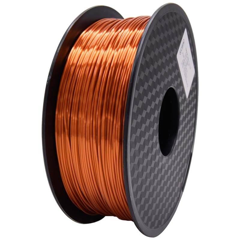 Filamento Creality CR Silk 1.75mm Red Cooper 1kg - CartuchoNet