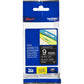 Fita Brother TZE-325 9mm BrancoPreto