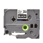 Fita Brother TZE-335 (TZ-335) 12mm BrancoPreto 