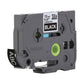 Fita Brother TZE-335 (TZ-335) 12mm BrancoPreto 