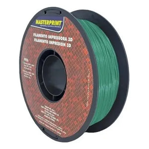 Filamento 3D PETG Verde 1.75mm 1kg - DER 4v
