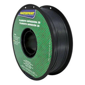 Filamento 3D PLA Preto 1.75mm 1kg - DER 4v