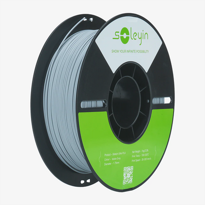 Filamento 3D Creality Soleyin Ultra PLA Matte Gray (Cinza Fosco) 1.75mm 1Kg