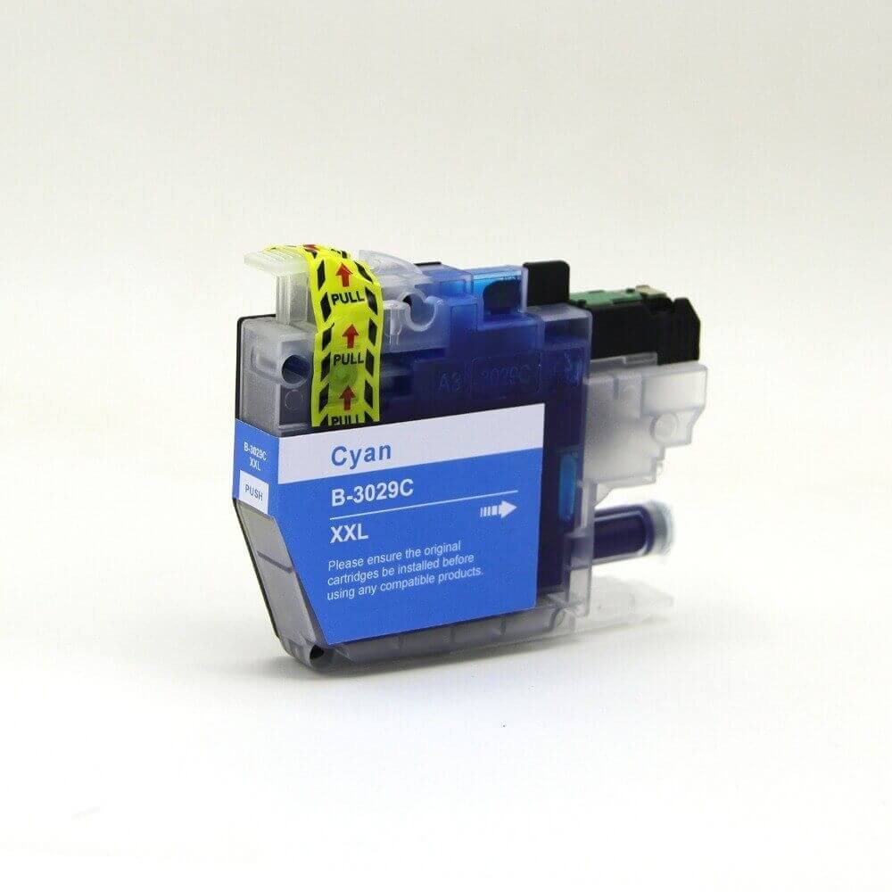Cartucho de Tinta Compatível Premium Brother LC-3029XL C Ciano - CartuchoNet