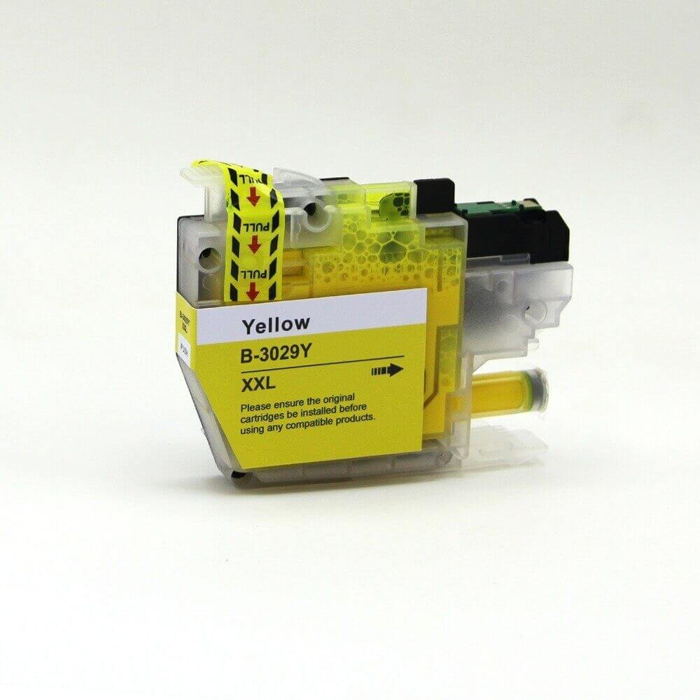 Cartucho de Tinta Compatível Premium Brother LC-3029XL Y Amarelo