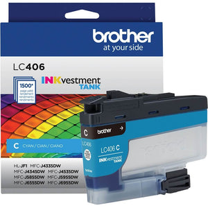 Cartucho de Tinta Brother LC406CS Ciano