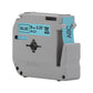 Fita Brother M-521 9mm Preto/Azul - CartuchoNet