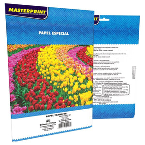 Papel Transfer Neutro para Tecidos Escuros A4 235g PP 5 Folhas
