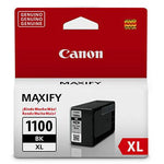 Cartucho Tinta Canon PGI 1100 XL Preto 34,7ml para MB2010, MB2110, MB2710 - CartuchoNet