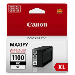 Cartucho Tinta Canon PGI 1100 XL Preto 34,7ml para MB2010, MB2110, MB2710 - CartuchoNet