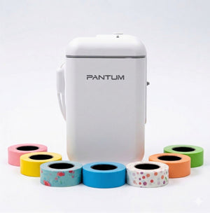 Fita para Rotuladora Pantum PP-110 Laranja - 15*50mm x 97PC